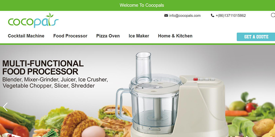 Cocopals New Website